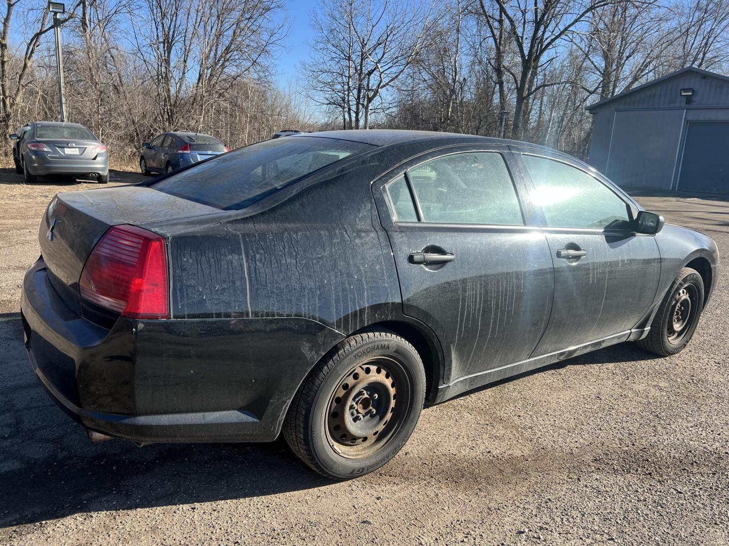 2006 Black Mitsubishi Galant DE (4A3AB26FX6E) with an 2.4L L4 SOHC 16V engine, 4-Speed Automatic Overdrive transmission, located at 17255 hwy 65 NE, Ham Lake, MN, 55304, 0.000000, 0.000000 - Photo#6