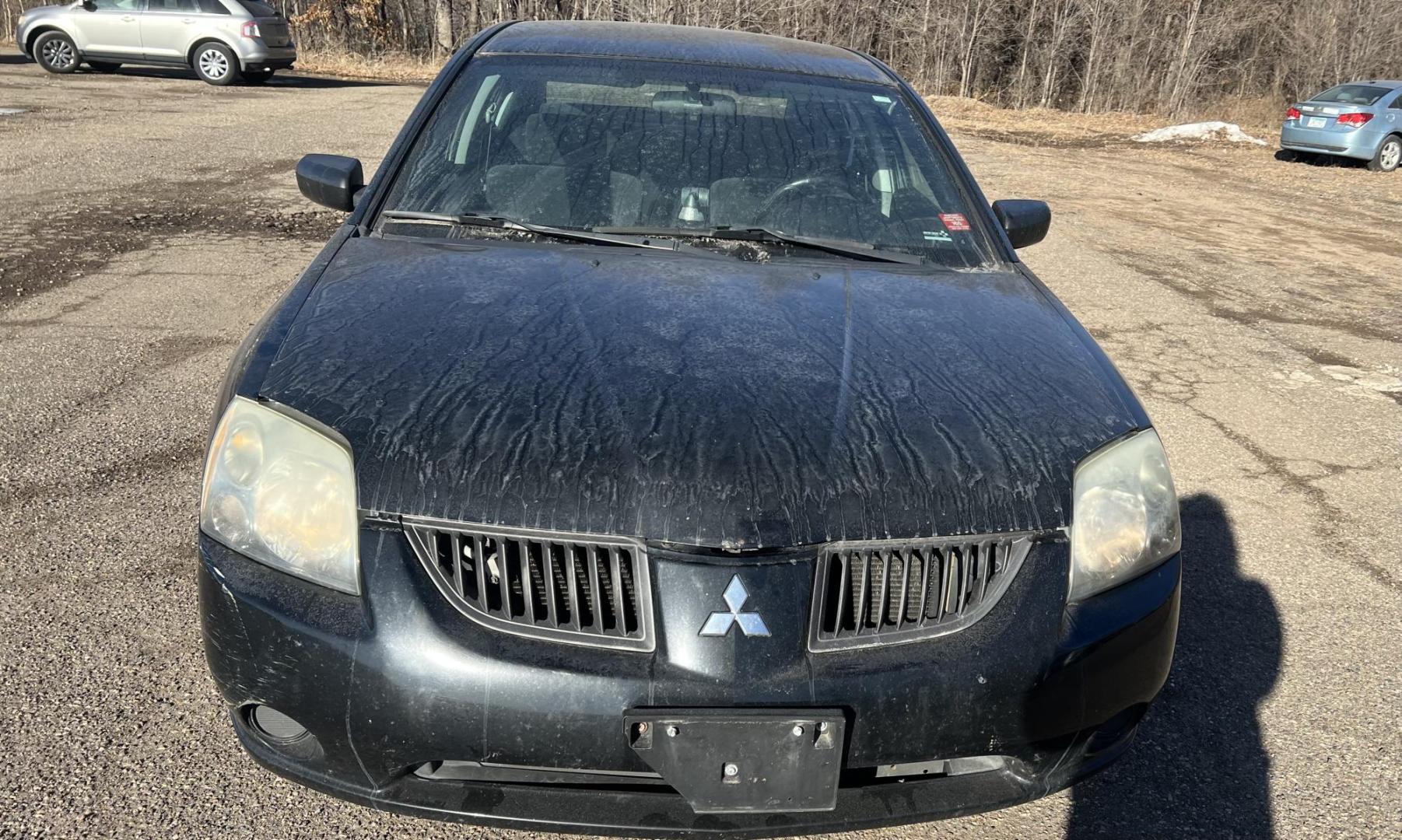 2006 Black Mitsubishi Galant DE (4A3AB26FX6E) with an 2.4L L4 SOHC 16V engine, 4-Speed Automatic Overdrive transmission, located at 17255 hwy 65 NE, Ham Lake, MN, 55304, 0.000000, 0.000000 - Photo#7