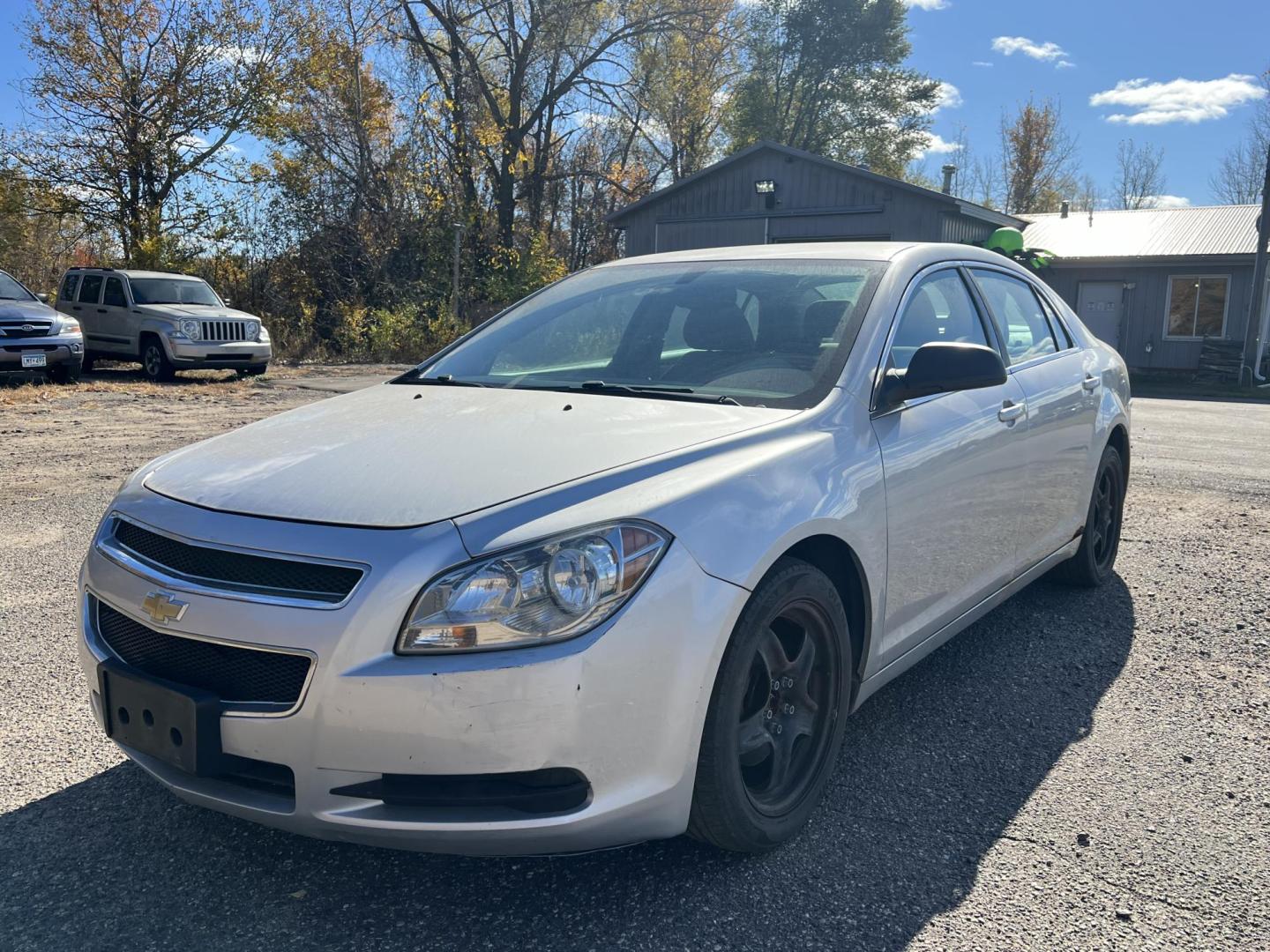 2012 Gray Chevrolet Malibu LS (1G1ZB5E06CF) with an 2.4L L4 DOHC 16V engine, 6-Speed Automatic transmission, located at 17255 hwy 65 NE, Ham Lake, MN, 55304, 0.000000, 0.000000 - Photo#0