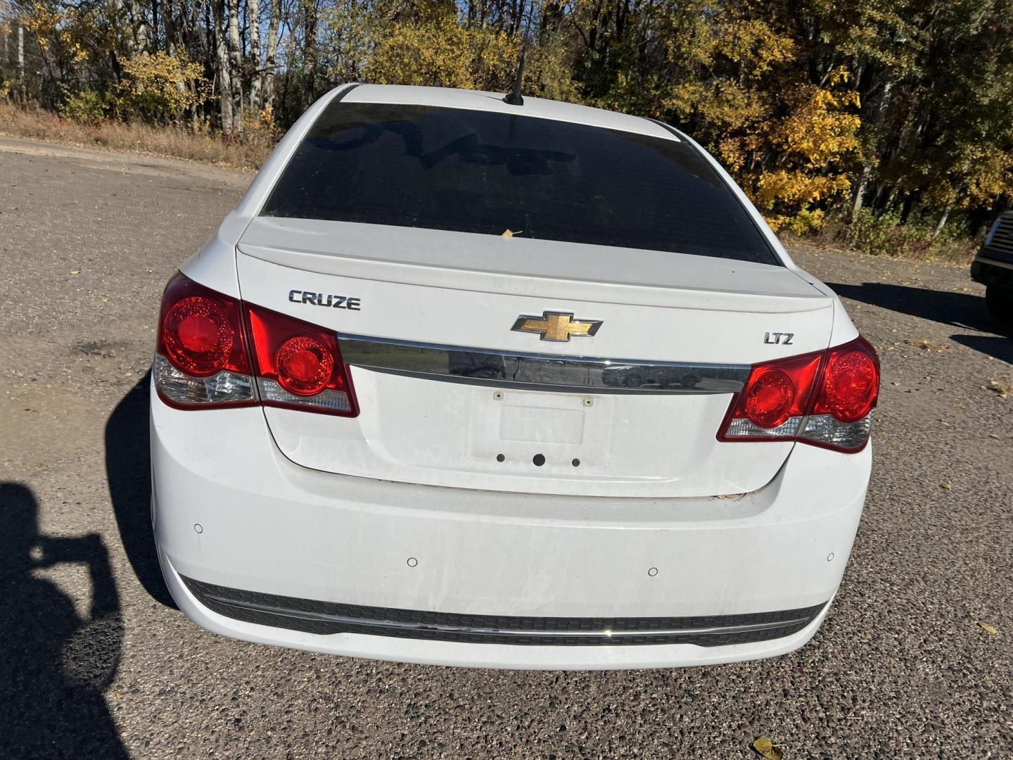 2011 White Chevrolet Cruze 2LT (1G1PH5S98B7) with an 1.4L L4 DOHC 16V TURBO engine, 6-Speed Manual transmission, located at 17255 hwy 65 NE, Ham Lake, MN, 55304, 0.000000, 0.000000 - Photo#1